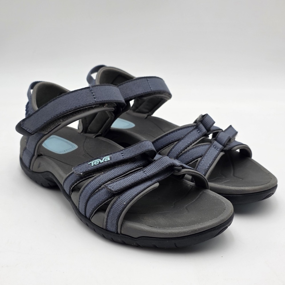 Teva Tirra Navy Blue Grey Athletic Hiking Water Sandals 4266 Women's Size 7.5